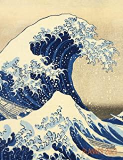 The Great Wave Planner 2021: Katsushika Hokusai Painting - Artistic Year Agenda: for Daily Meetings, Weekly Appointments, School, Office, or Work -