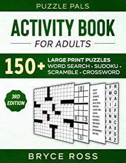 Activity Book for Adults: 150+ Large Print Puzzles