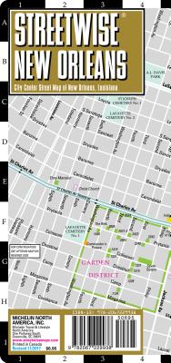 Streetwise New Orleans Map - Laminated City Center Street Map of New Orleans, Louisiana
