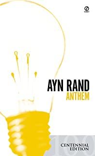 Anthem: by Ayn Rand paperback ann any rynd novel books