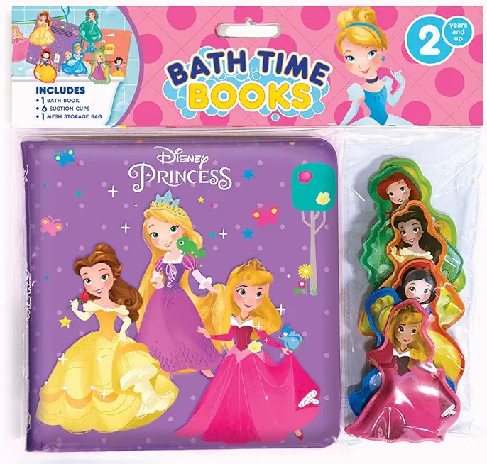 Disney Princess Bathtime Books (Eva Bag)