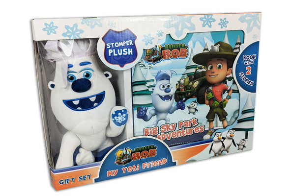 Ranger Rob: My Yeti Friend Gift SetÃ¢: Book with 2 Stories and Stomper Plush Toy [With Plush]