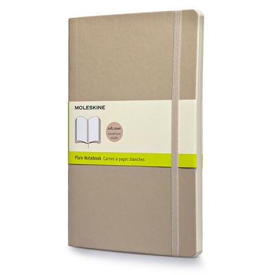 Moleskine Classic Large Plain Notebook: Khaki Beige