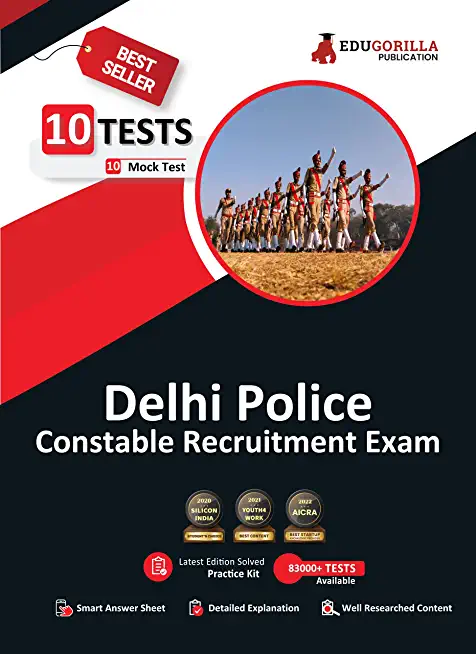 Delhi Police Constable 2021 Exam 15 Full-length Mock Tests (Solved) Latest Edition Staff Selection Commission (SSC) Book as per Syllabus