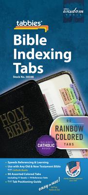 Bible Tab-Cath Old & NT: Rainbow Catholic Bible Tabs