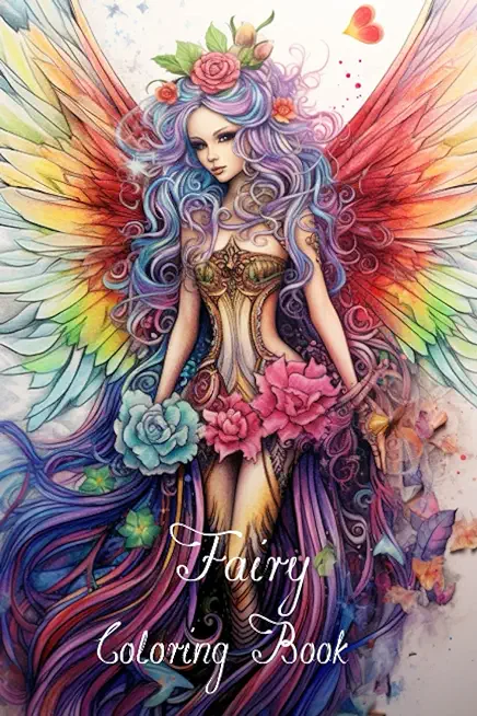 Fairy Fantasy Coloring Book for Adults