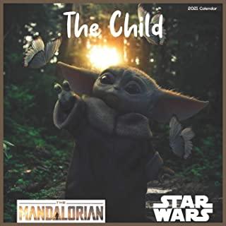 The Child 2021 Calendar: Official Baby Yoda Wall Calendar 2021 Star Wars The Mandalorian