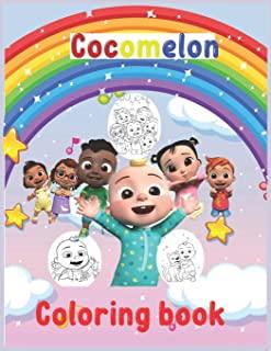 Cocomelon Coloring Book: : Awesome Coloring Book For Kids And Adults With High-Quality Illustrations Of Cocomelon For Coloring And Having Fun