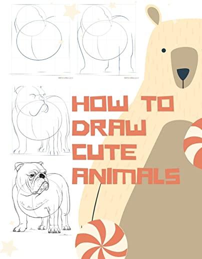 how to draw cute animals: for kids>Activity Book for Children to Learn to Draw (children's drawing), easy step by step for beginner ( unicorn pe