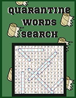 Quarantine Words Search: Extra Large Print Word Find puzzle activities for many hours of entertainment Relaxing, Anxiety