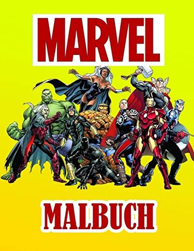 Marvel Malbuch: 50 lustige Malvorlagen Ã¼ber MARVEL fÃ¼r Kinder: neue und neueste hochwertige und Premium-Seiten.